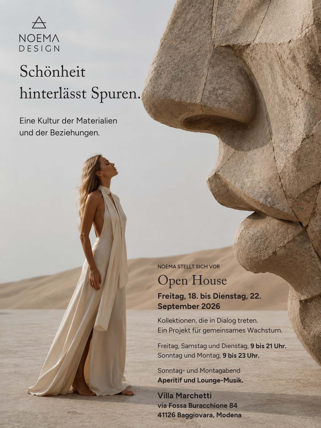Open house · Noema Design · 18.–22. September 2026