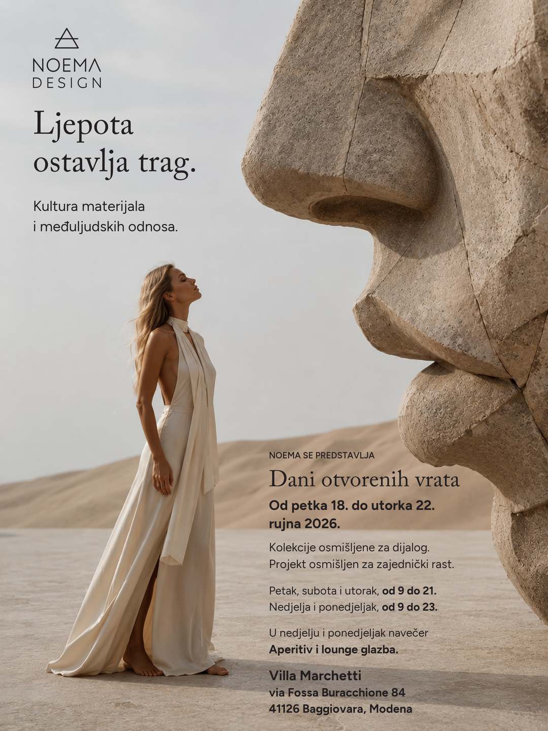 Open house · Noema Design · 18.–22. rujna 2026.