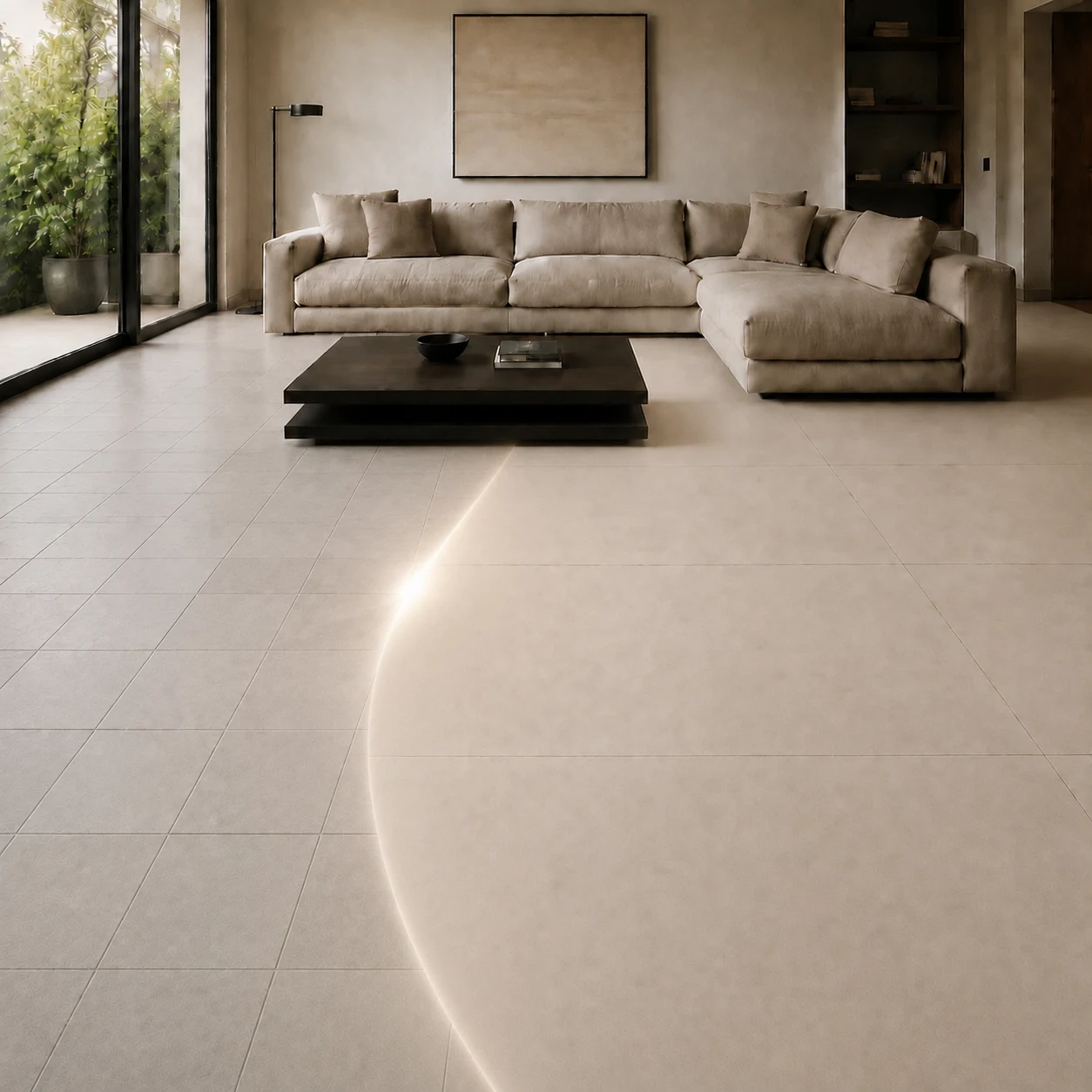 Your photo → the same room with Noema surfaces.